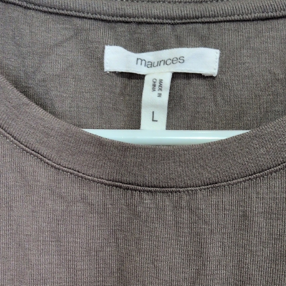 Maurices Olive Sleeveless Tank Top - Picture 2 of 3
